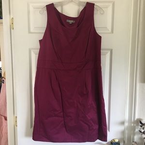 Purple shift dress, size 18